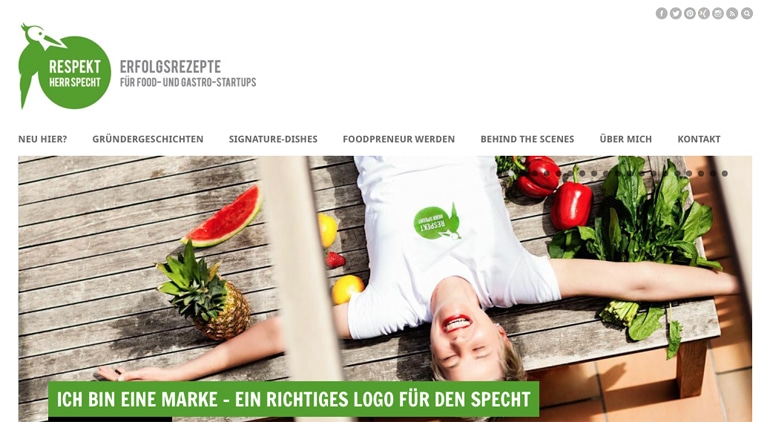 Firmenlogo Schritt für Schritt Delicious Design Bettina Sturm Website