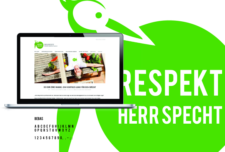 Delicious Design Webdesign Respekt Herr Specht