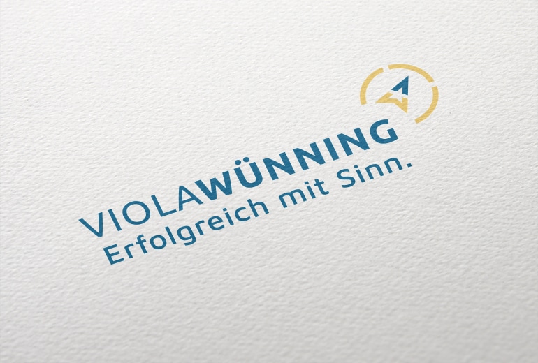 Logo Viola Wünning - Delicious Design