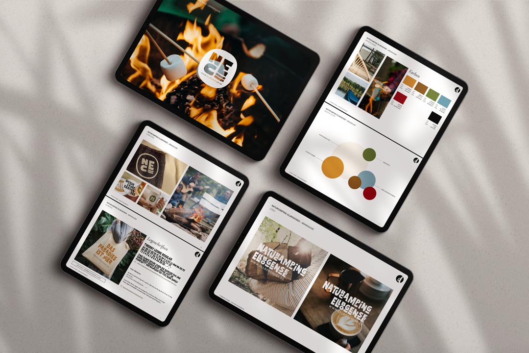 Branding Fachbegriff – Brand Visual Beispiel