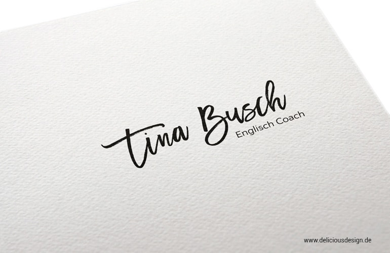 Logodesign für Tina Busch - Delicious Design