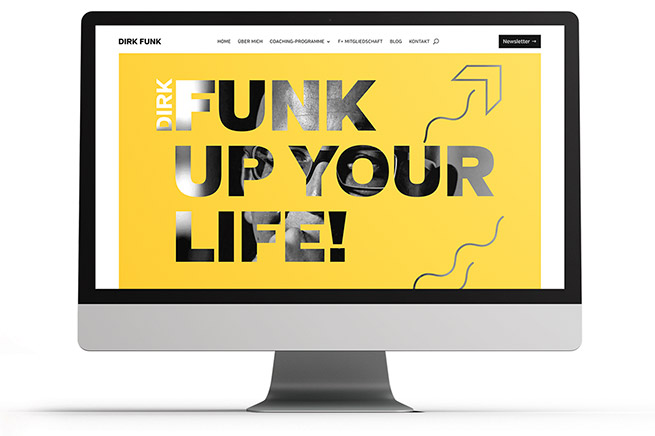 Delicious Design Dirk Funk Website