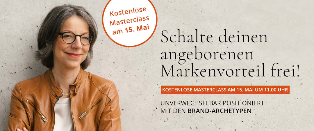 Kostenlose Masterclass zu den Brand-Archetypen - Delicious Design - Martina Rehberg