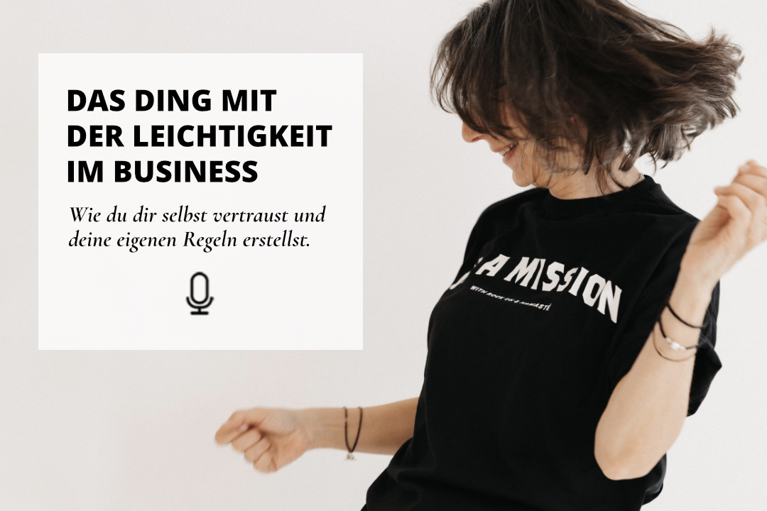 Podcast Zeig dich - Soulful Branding - Leichtigkeit im Business - Folge 050