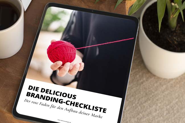 Delicious Design, Branding-Checkliste