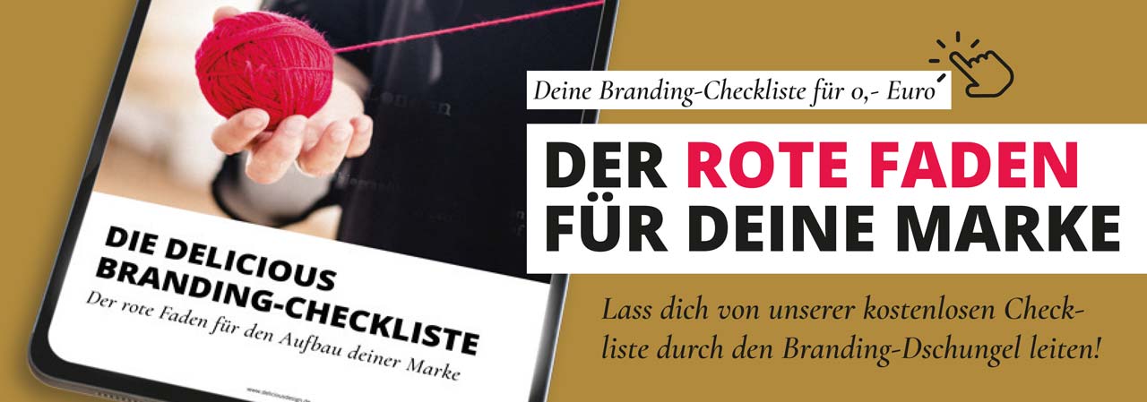 Delicious Design, Branding-Checkliste