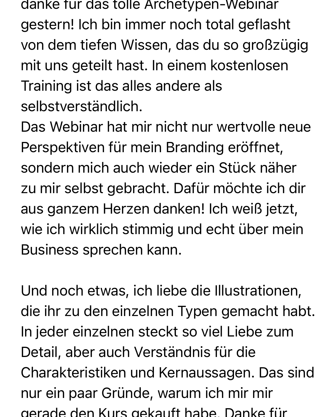 Testimonial A Webinar 03 2