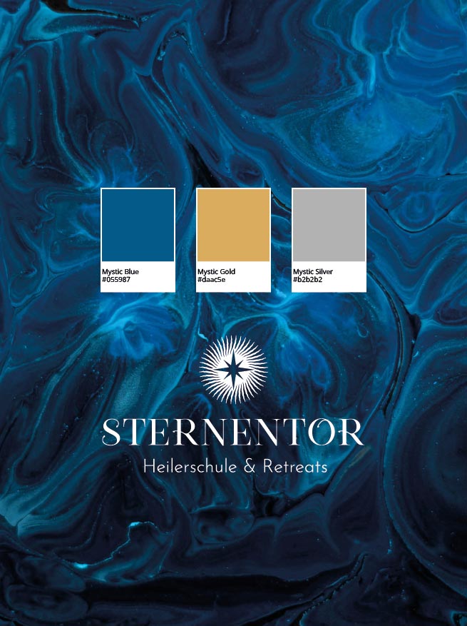 Premium Brand Design, Heilpraktiker. Farbpalette