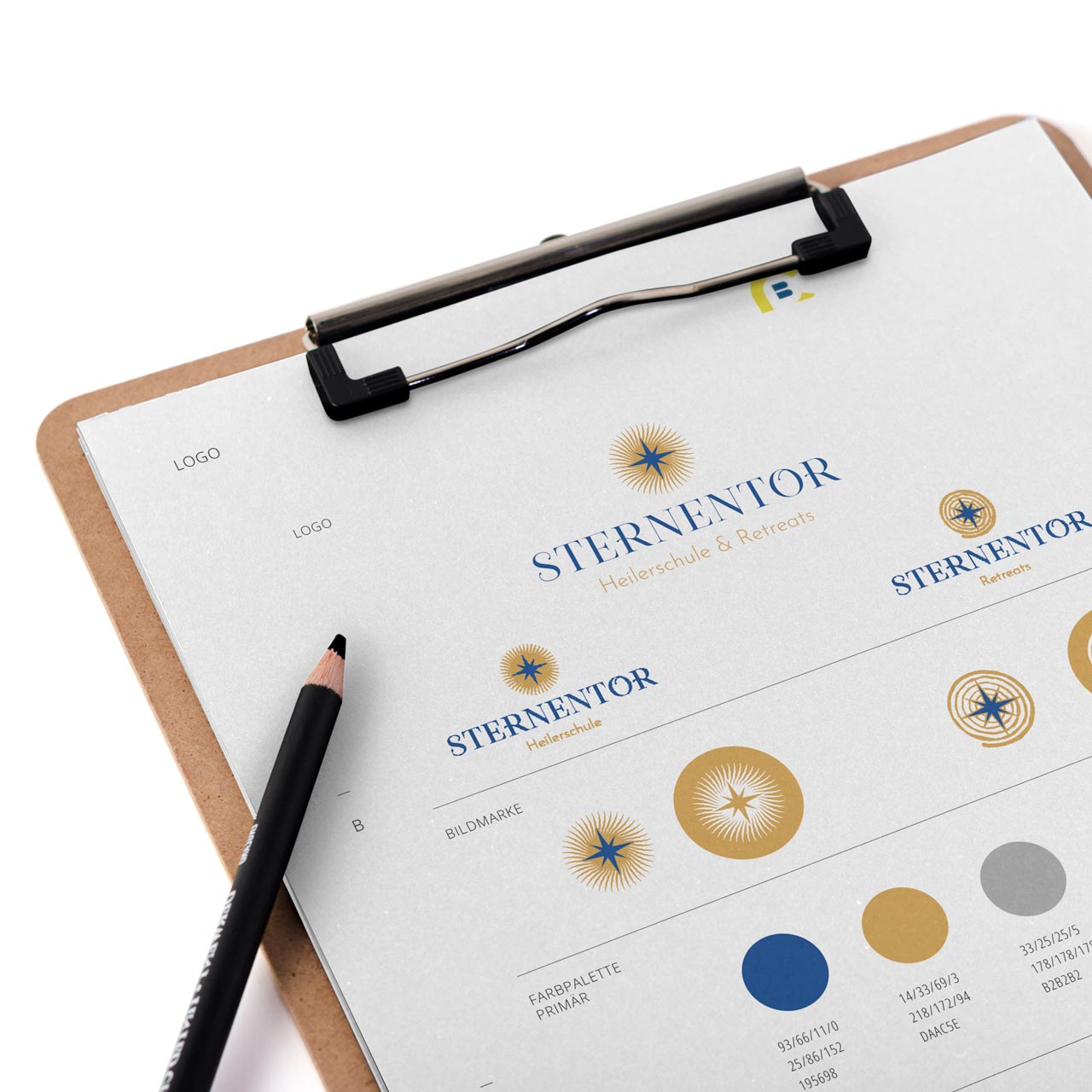 Premium Brand Design, Heilpraktiker. Styleguide