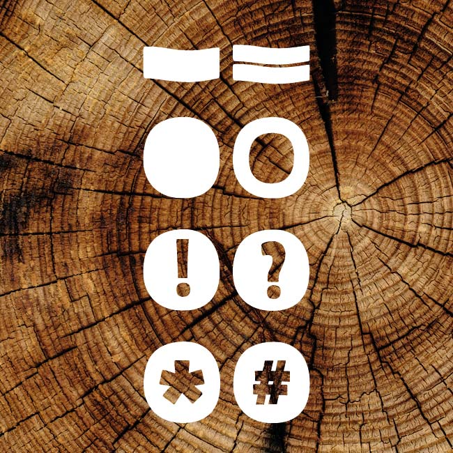 Branding Campingplatz –  Iconset